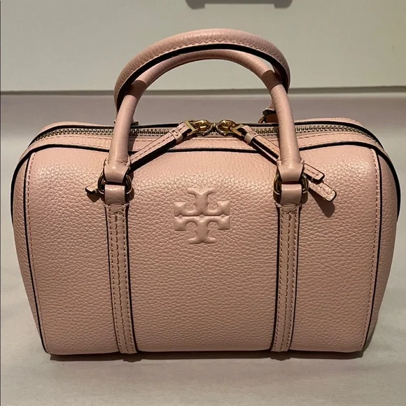 Tory Burch Pink Satchel/Crossbody Bag & Card Case - Picture 6 of 16